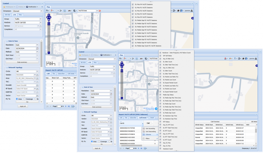 E2E_VoLTE_solution_map